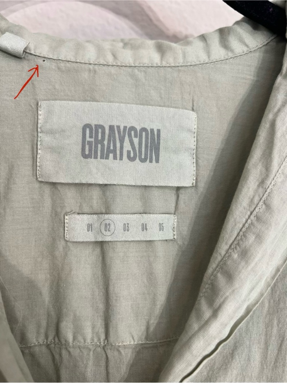 Frank & Eileen Grayson changemaker dress lightweight cotton relaxed green S - Picture 8 of 13